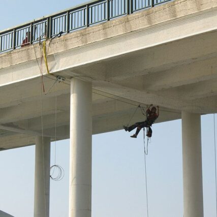 Sécurisation de la sous face du pont - La Trinité-sur-Mer (56).