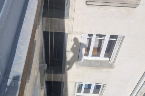 travaux à la corde Nantes purge de façades