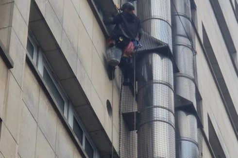 travaux à la corde bretagne filet