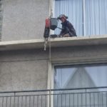 travaux à la corde réparation bétons
