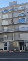 travaux en hauteur dépose de balcons