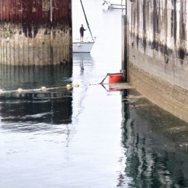 travaux sur cordes : assistance pour pose d'enceintes